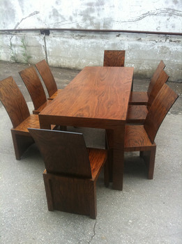 Столы ,стулья из красного дерева ТИК