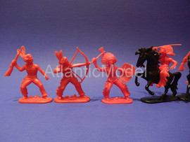Солдатики 1/32 Hofler Индейцы Третий Красный цвет8 3