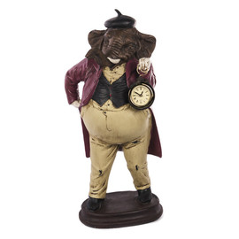 Фигурка Слон с часами