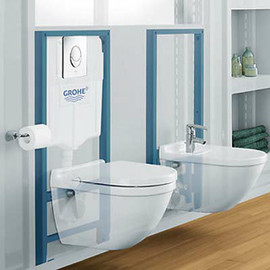 Ремонт инсталляций для унитаза Grohe Geberit Wisa Ido