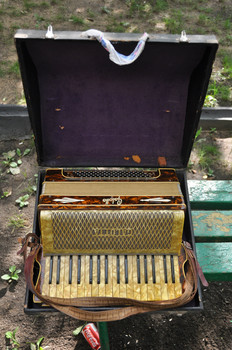 Антикварный аккордеон Galotta 1909 г., Германия 2