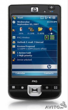 HP iPAQ 214 + 4 Гига + Кож. чехол 3