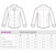 Marimay Розовая женская рубашка  1005-1350