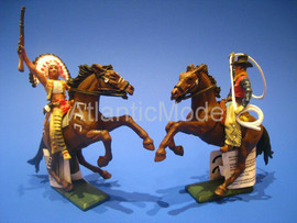 Солдатики 1/32 Britains Вождь и ковбой с лассо