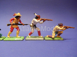 Солдатики 1/32 Britains Индейцы Апачи пешие 1971 г 4