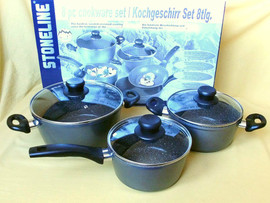 Stoneline набор из 8 пр. с антипригарным каменным покрытием 3