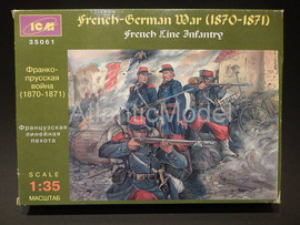 Солдатики 1 / 35 ICM Французская линейная пехота