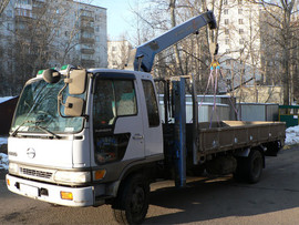 Сам гружу - сам вожу. Аренда крана-манипулятора в Казани. Т: 26- 2