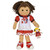 Итальянская тряпичная кукла Малышка с куколкой Ручная работа Высота 42