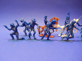 Солдатики 1/32 Hofler US Кавалерия Третий Синий 12