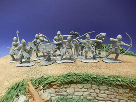 Солдатики 1/32 CONTE Норманны set1 Крисагон карлик 5