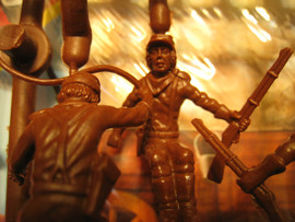 Солдатики 1/32 Atlantic Обоз US Индейцы Ковбои 8