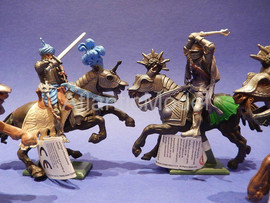 Солдатики 1/32 Britains Рыцари и Сарацины Конные 6
