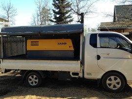 Аренда строительного компрессора Atlas Copco XAS47