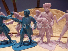 Солдатики 1/32 Marx Пираты Первый набор 12 фигур 6