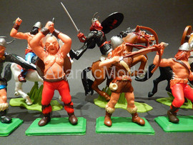 Солдатики 1/32 DSG Конные и пешие викинги 10