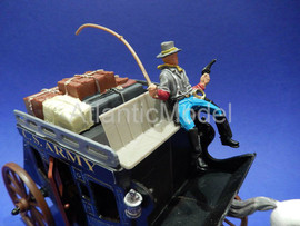 Солдатики 1/32 DSG Дилижанс армии Конфедерации ACW