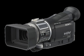Профессиональная HDV камера Sony HVR A1, 1080i