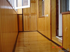 Остекление под ключ квартиры, балконы с обшивкой 3