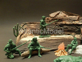 Солдатики 1/32 Barzso Лагерь Рейнджеров Второй 6 3