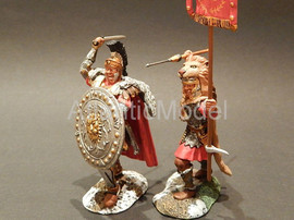 Солдатики 1/32 Conte Аквила Знамя легиона МЕТАЛЛ set 1 8
