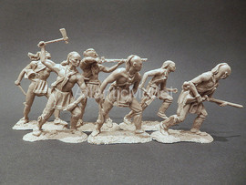 Солдатики 1/32 Barzso Гуроны шесть фигур №2 #7 10