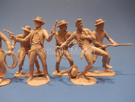 Солдатики 1/32 CANE Ковбои 6 фигур 6 поз 65 мм 6