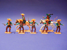 Солдатики 1/32 Timpo Мексиканцы Четвертый набор 7 2