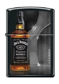 Зажигалка Zippo 1427 Jack Daniels Tennessee Whiskey Black Matte
