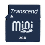 Карта памяти Mini SD Transcend 2 Гб