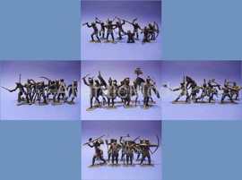 Солдатики 1/32 арк Моделс Пять разных наборов