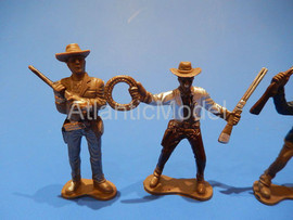 Солдатики 1/32 ??? Ковбои пешие 8 фигур в 4 позах 5