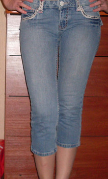 джинсовые капри