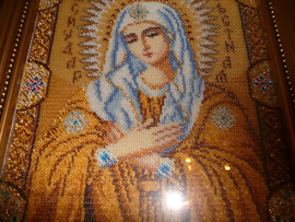 вышитые бисером иконы