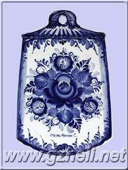 Посуда и предметы интерьера Гжель.