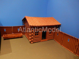 Солдатики 1/32 Hofler Форт Даллас Вестерн 10