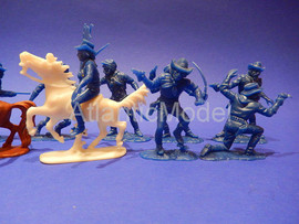 Солдатики 1/32 Hofler US Кавалерия Третий Синий 12 9