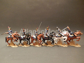 Солдатики 1/32 DSG Французские уланы 6 фигур 2