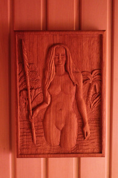 панно из дерева