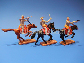 Солдатики 1/32 Plasty Кавалеристы Конфедерации 3 4