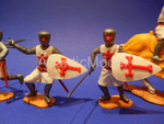 Солдатики 1/32 Timpo Рыцари Второй набор 7 шт