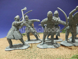 Солдатики 1/32 CONTE Норманны set 1 Крисагон 8 шт 4