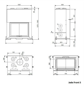 Топка Jade Front S 2