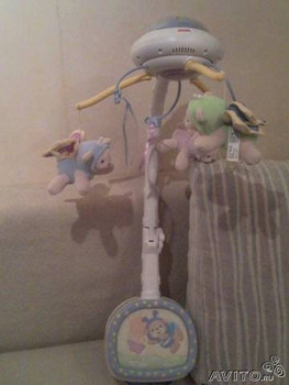 Мобиле на кроватку "Мечты о бабочках"