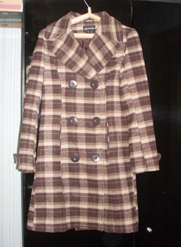 Стильное демисезонное пальто