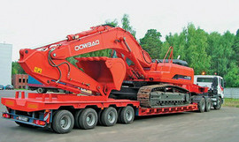 Перевозка тралами негабаритных тяжеловесных грузов 2