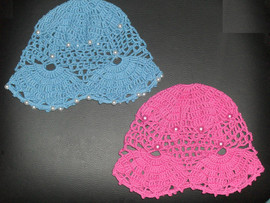 Эксклюзивные шапочки, вязаные крючком