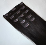 Волосы на заколках