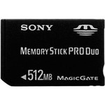 Карта памяти Memory Stick Pro Duo Sony 512 Мб