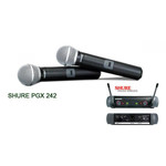 микрофон SHURE PGX242/BETA58A радиосистема 2 микрофона BETA 58.к